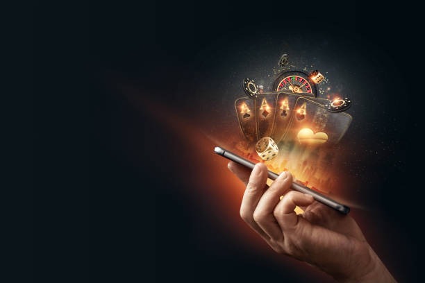 asia bandar game menu showing Togel, live casino, and slots